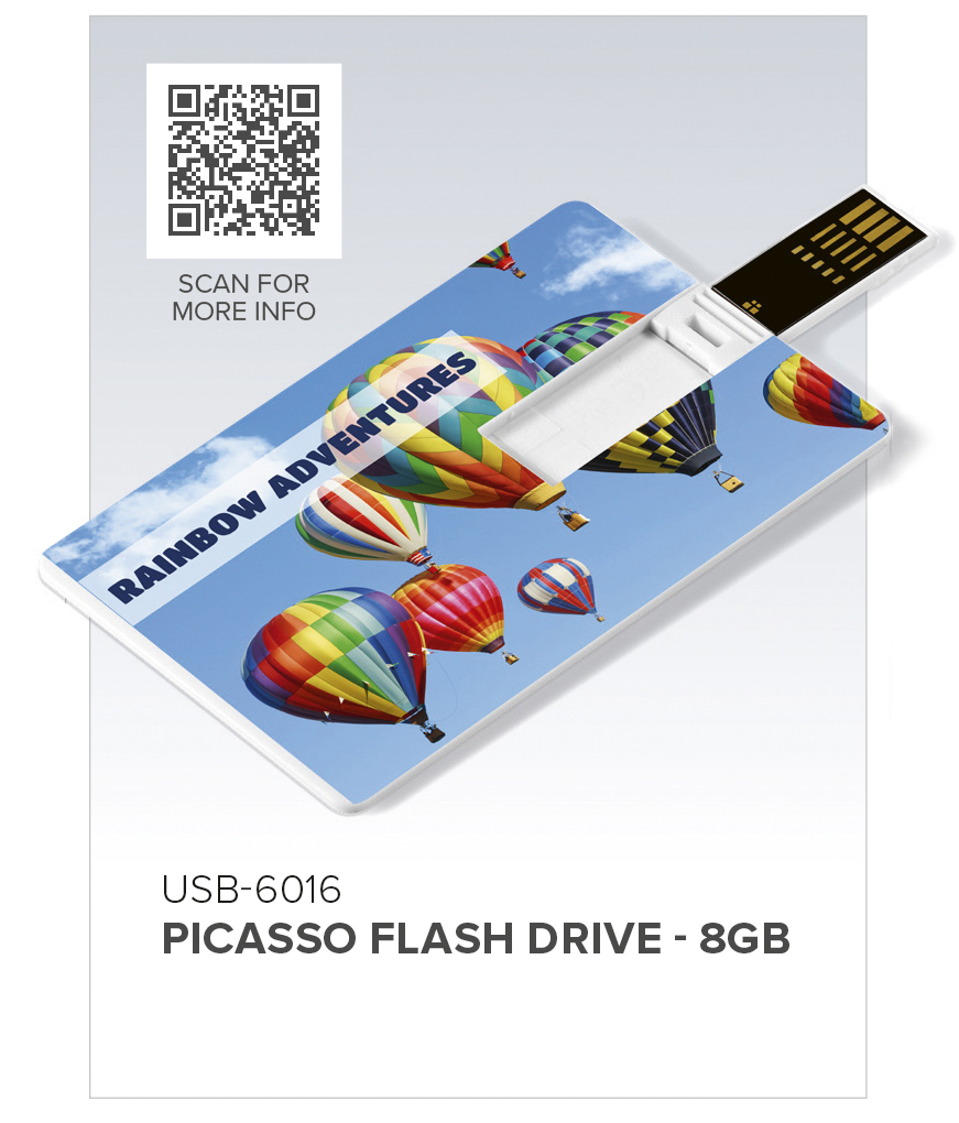 Picasso Flash Drive - 8GB